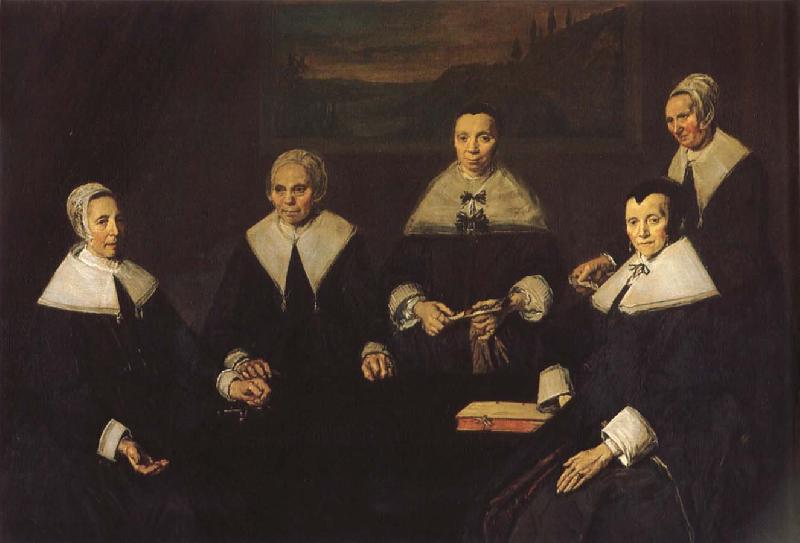 Frans Hals The women-s governing board for Haarlem workhouse oil painting image